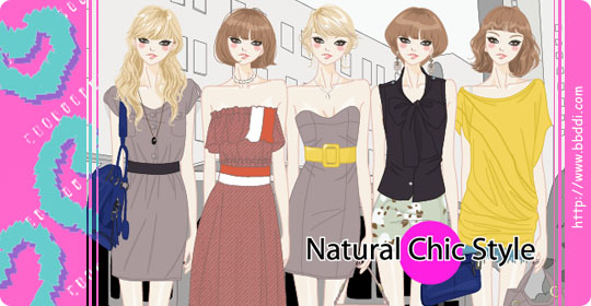 Natural Chic Style 이전빠숑 코디