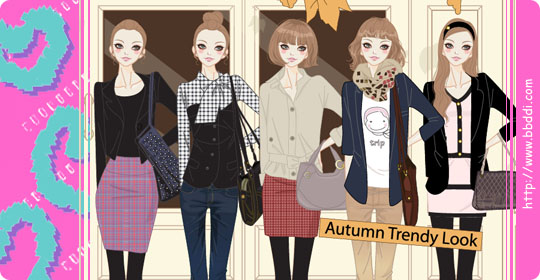 Autumn Trendy Look 이전빠숑 코디