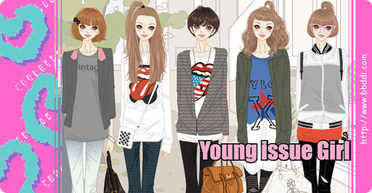 Young Issue Girl 이전빠숑 코디