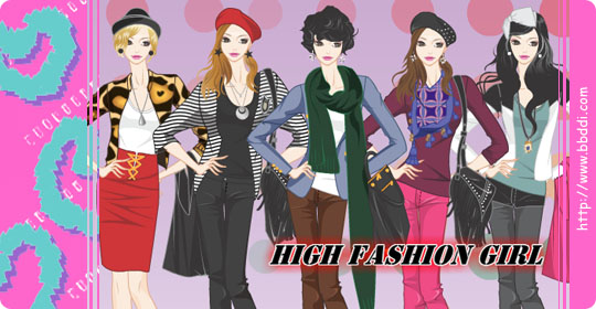 High Fashion Girl 이전빠숑 코디
