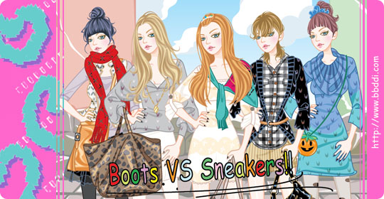 Boots VS Sneakers!! 이전빠숑 코디
