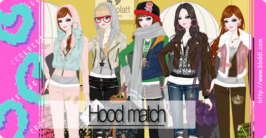Hood Match 이전빠숑 코디
