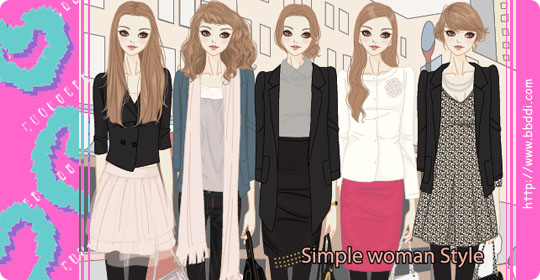 Simple Woman Style 이전빠숑 코디