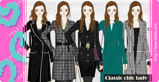 Classic chic lady 이전빠숑 코디