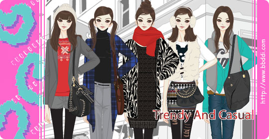 Trendy and Casual 이전빠숑 코디