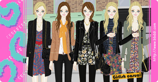 Girlish Casual 이전빠숑 코디