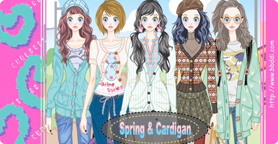 Spring & Cardigan 이전빠숑 코디