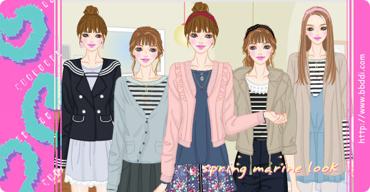 Spring Marine Look 이전빠숑 코디