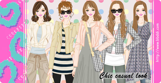 Chic Casual Look 이전빠숑 코디