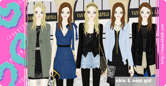 Chic & Cool Girl 이전빠숑 코디