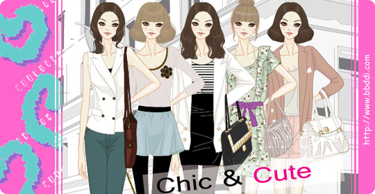 Chic & Cute 이전빠숑 코디