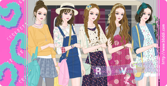 Romantic Vintage Girl 이전빠숑 코디