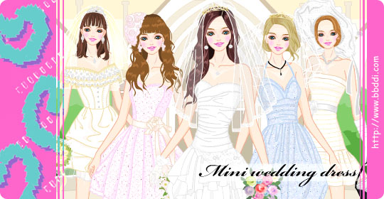 Mini Wedding Dress 이전빠숑 코디