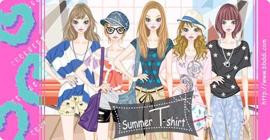 Summer T-shirt 이전빠숑 코디