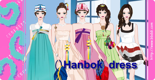Hanbok Dress 이전빠숑 코디