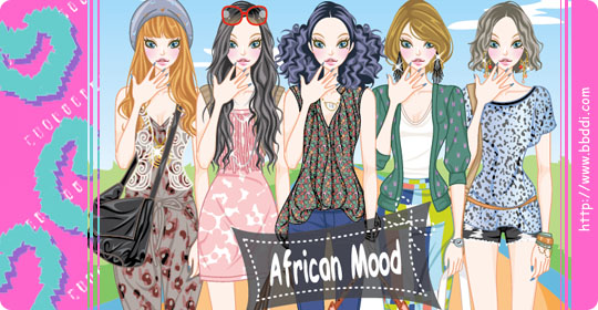 African Mood 이전빠숑 코디