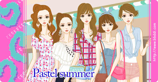 Pastel Summer 이전빠숑 코디