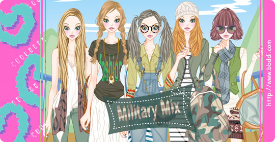 Military Mix 이전빠숑 코디