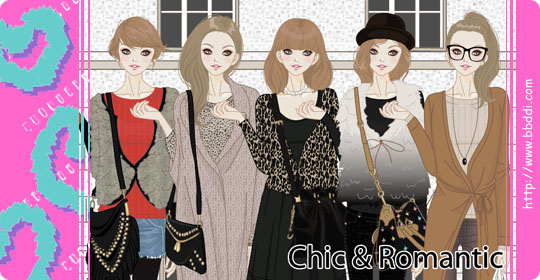 Chic & Romantic 이전빠숑 코디