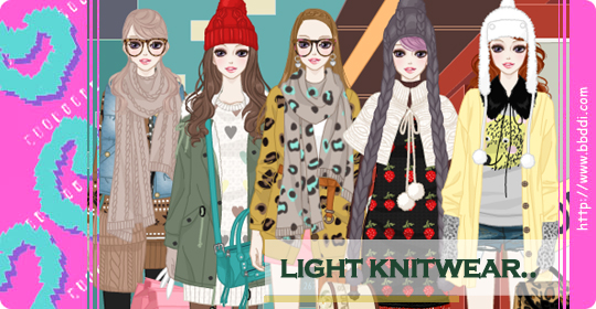 Llight Knitwear 이전빠숑 코디