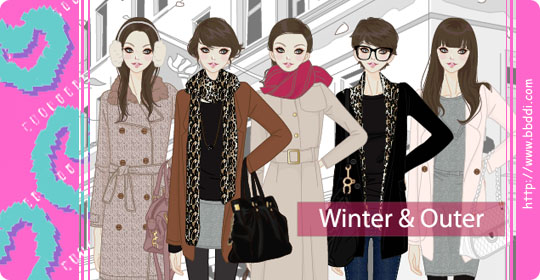 Winter Outer 이전빠숑 코디