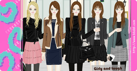 Girly and Tough 이전빠숑 코디