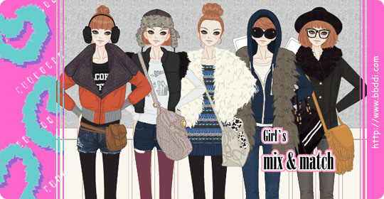Girl`s Mix & Match 이전빠숑 코디