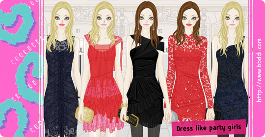 Dress like Party Girls 이전빠숑 코디