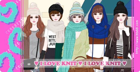 I love Knit 이전빠숑 코디