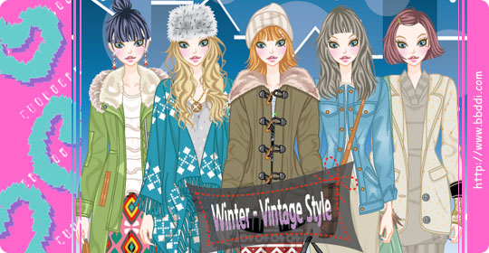 Winter - Vintage Style 이전빠숑 코디