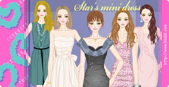 Star's Mini Dress 이전빠숑 코디