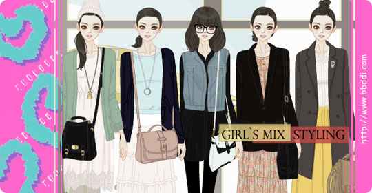 Girl's Mix Styling 이전빠숑 코디