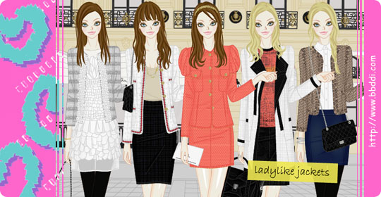 Ladylike Jackets 이전빠숑 코디