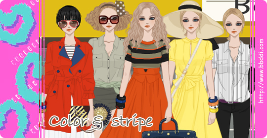 Color & Stripe 이전빠숑 코디