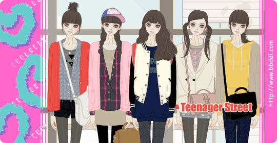 Teenager Street 이전빠숑 코디