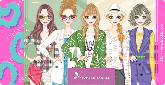 White Match 이전빠숑 코디