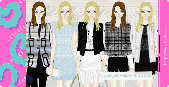 Lovely feminine & classic 이전빠숑 코디