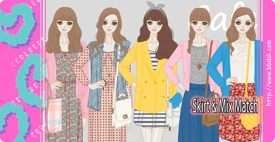 Skirt & Mix Match 이전빠숑 코디
