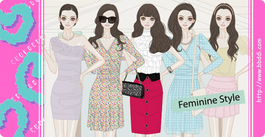 Feminine Style 이전빠숑 코디