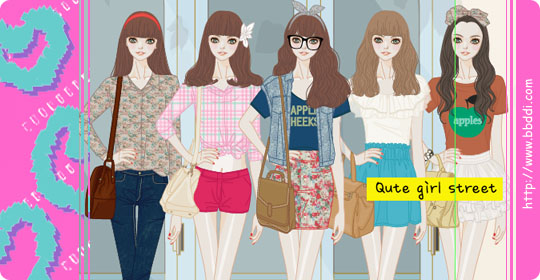 Qute Girl Street 이전빠숑 코디