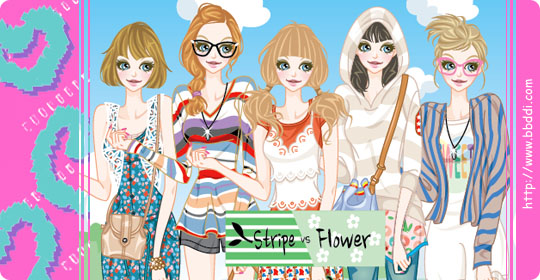 Stripe VS Flower 이전빠숑 코디