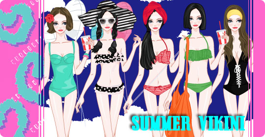 SUMMER VIKINI 이전빠숑 코디