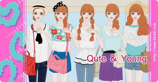 Qute & Young 이전빠숑 코디