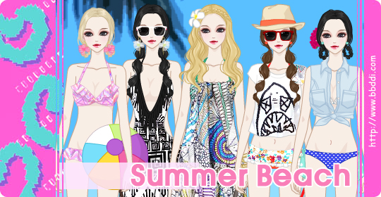 Summer Beach 이전빠숑 코디