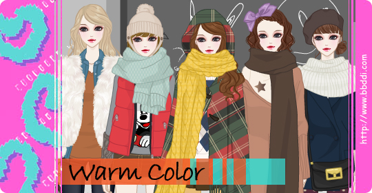 Warm Color 이전빠숑 코디
