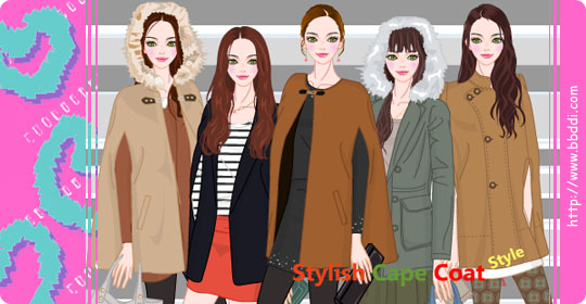 Stylish Cape Coat Style 이전빠숑 코디