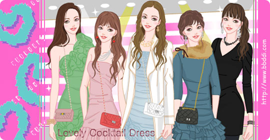 Lovely Cocktail Dress 이전빠숑 코디