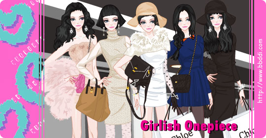 Girlish Onepiece 이전빠숑 코디