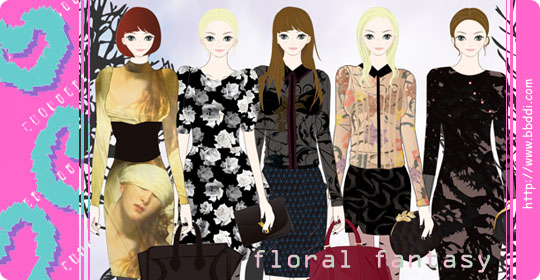 floral fantasy 이전빠숑 코디