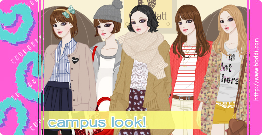 Campus Look! 이전빠숑 코디